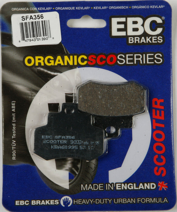 EBC Brakes SFA356 Standard Scooter Brake Pad