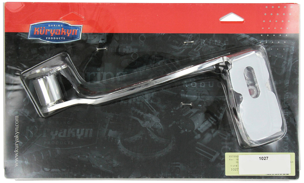 Kuryakyn Extended Girder Style Brake Pedal 97-07 Touring Chrome 1027