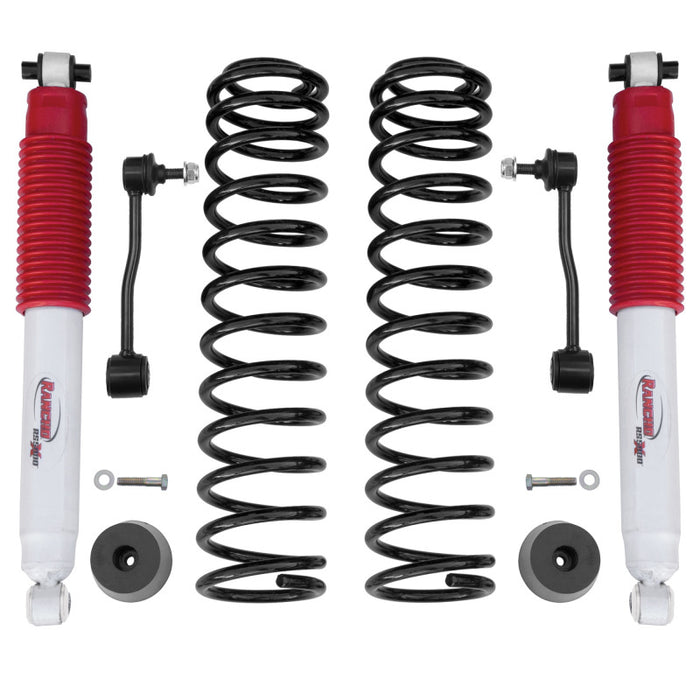 Rancho 2020 compatible with Jeep Gladiator Rancho Suspension System Level-it-System RS66127BR5