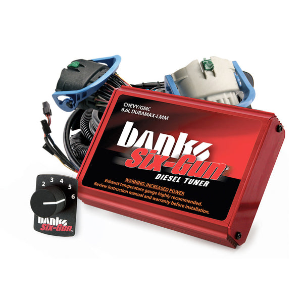 Banks Power 07-10 Chevy 6.6L LMM Six-Gun Diesel Tuner w/ Switch 63887
