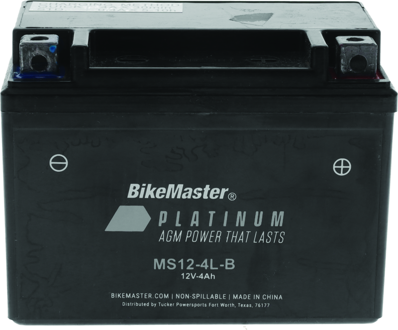 BikeMaster AGM Battery MS12-4L-B 780730