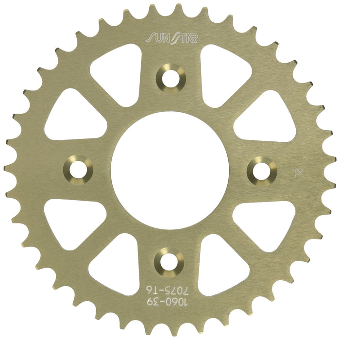 Sunstar 5-106039 Works Triplestar 39-Teeth 420 Chain Size Rear Aluminum Sprocket