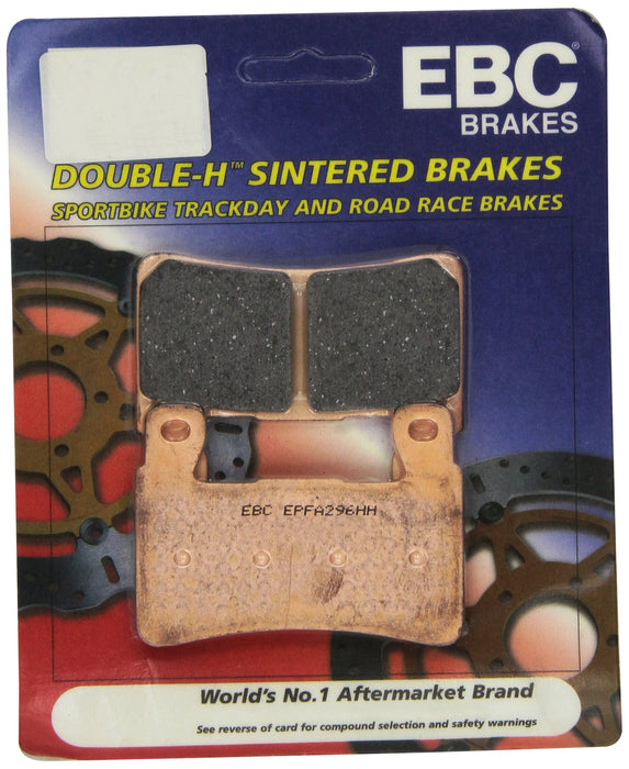 EBC Brakes EPFA296HH EPFA Double H Sintered Disc Brake Pad, Black, One-Size