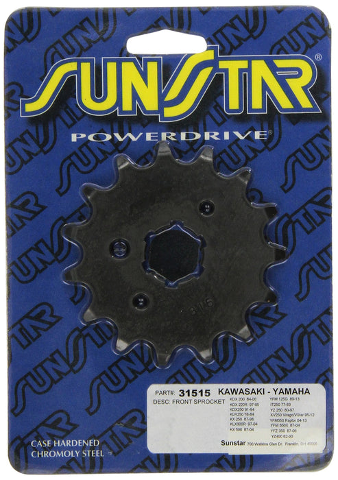 Sunstar 31515 15-Teeth 520 Chain Size Front Countershaft Sprocket