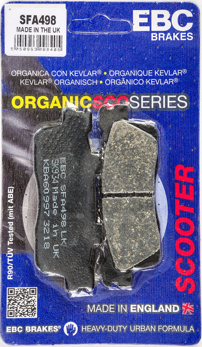 EBC Brakes SFA498 SFA Organic Scooter Brake Pads