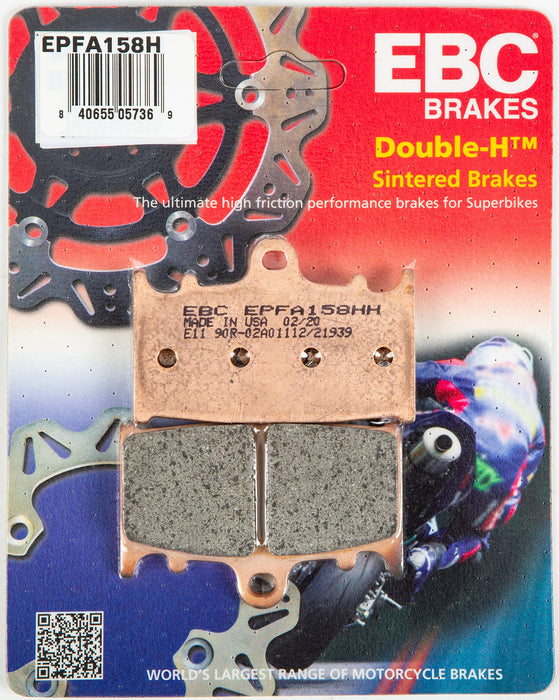 EBC BRAKE PAD EBC EPFA158HH - EPFA158HH