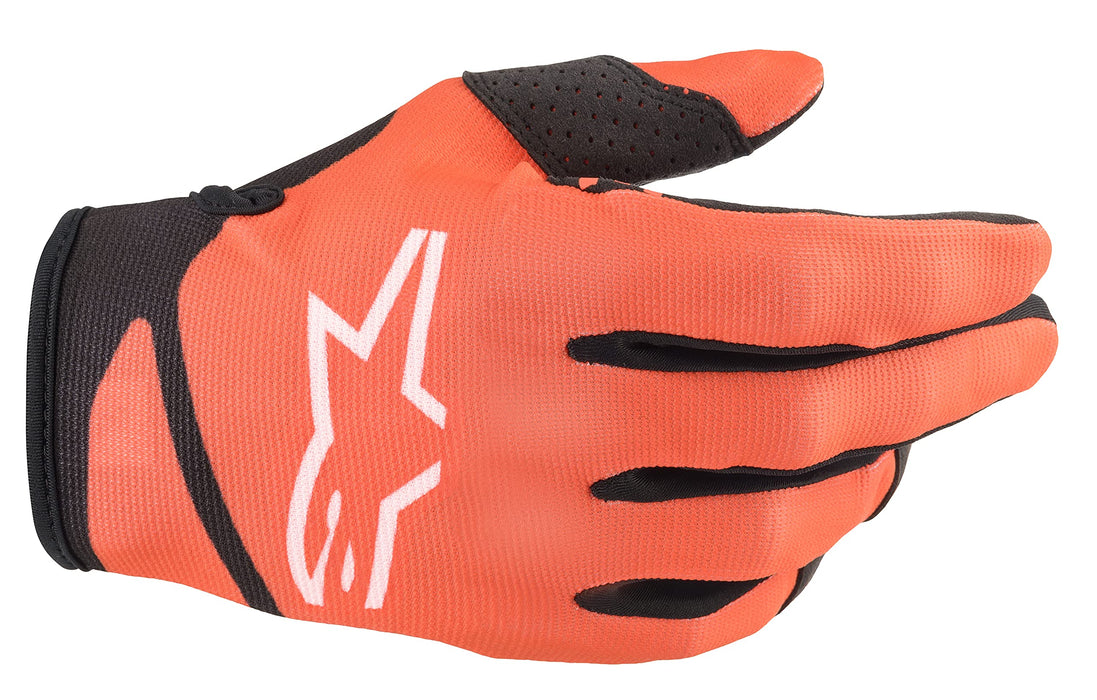 Alpinestars Youth Radar Gloves Orange/Black Sm (3541822-41-S)