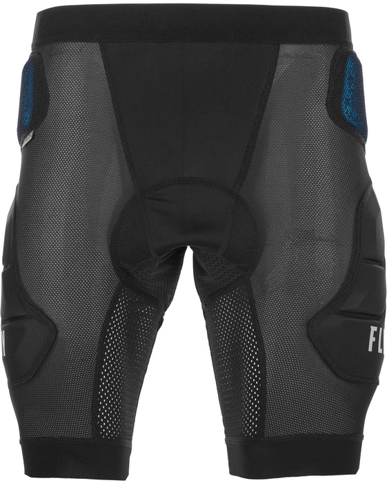 Fly Racing CE Barricade Impact Shorts (Medium) Black