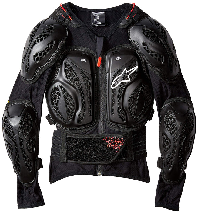 Alpinestars Youth Bionic Action Jacket, Black/Red, Large/X-Large