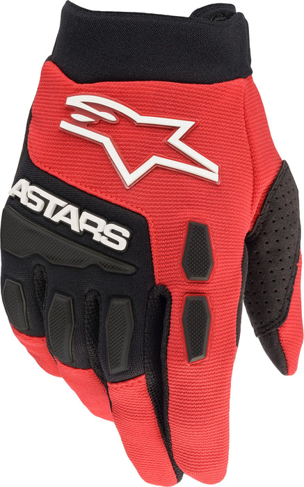 Alpinestars Youth & Kids Full Bore Gloves Bright Red/Black Y2Xs (3543622-3031-XXS)