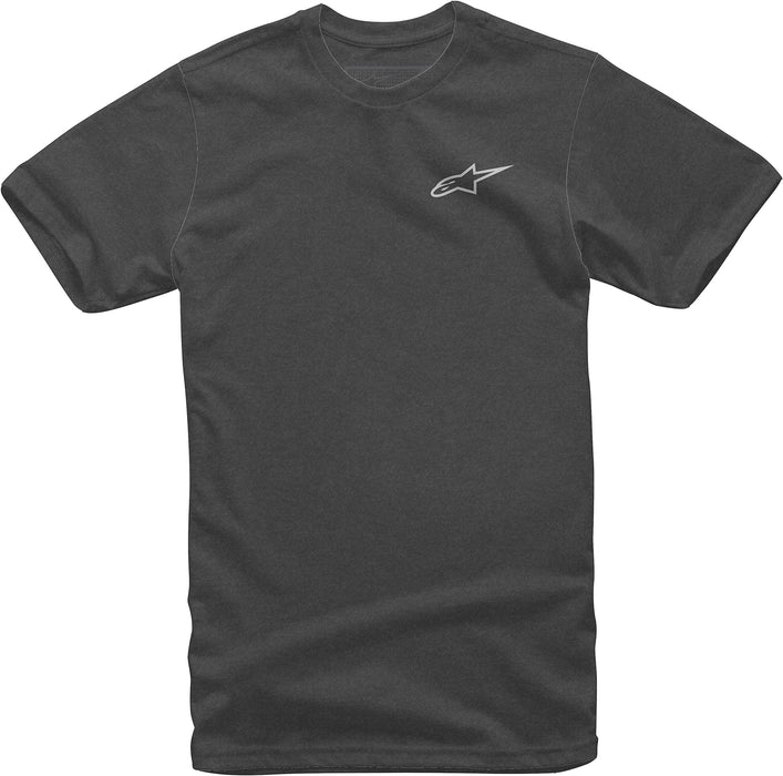 Alpinestars 1018-72012-1920-2X Neu Ageless Tee Charcoal Heather/White 2X