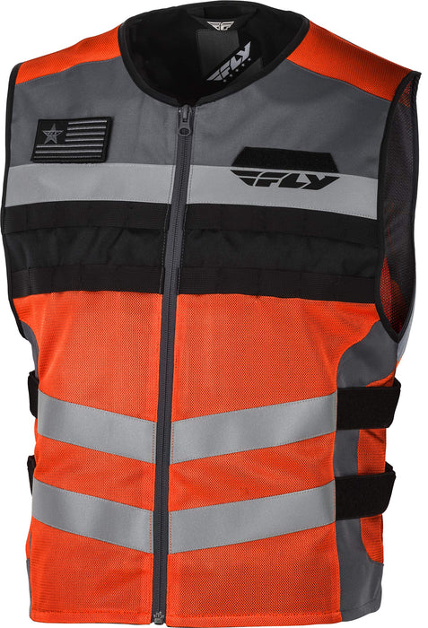 FLY Racing Adult Fast Pass Vest (Neon Orange, 2X-Large/3X-Large)