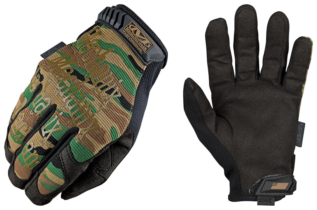 Mechanix Wear - Original Woodland Camo Tactical Gloves (Medium, Camouflage)