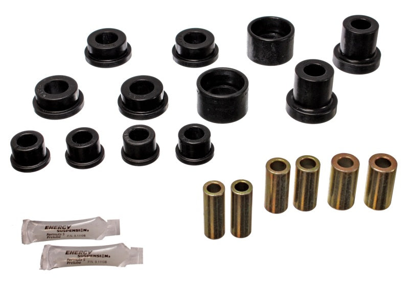 Energy Suspension 90-94 Mitsubishi Eclipse AWD Black Rear Control Arm Bushing Set 5.3113G