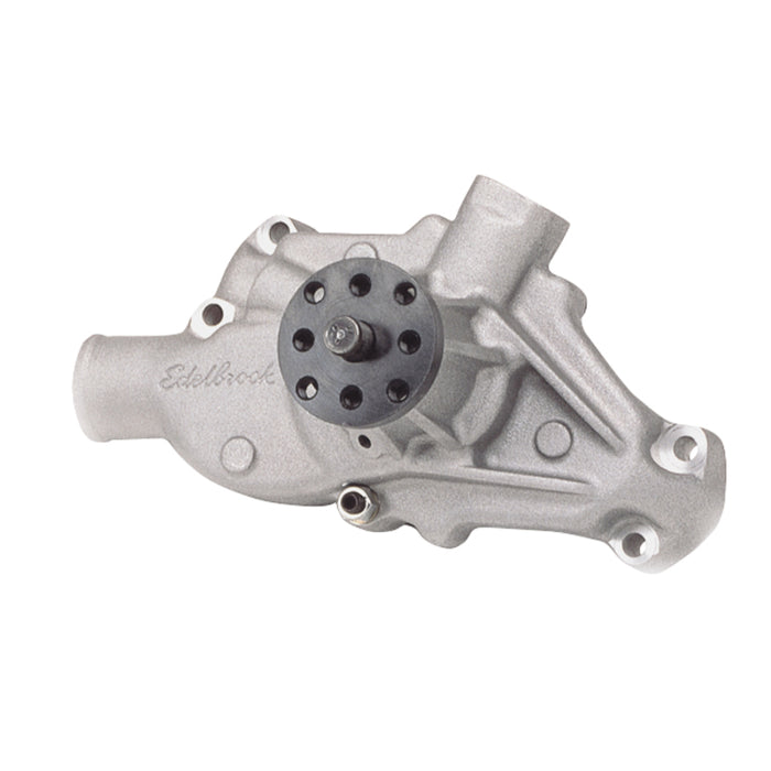 Edelbrock Water Pump High Performance Chevrolet 350 CI V8 Short Style Satin Finish 8810