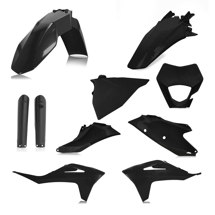 Acerbis Full Plastic Kits For Gas Gas - Black (2872810001)