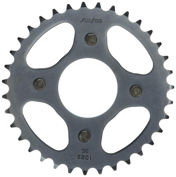 Sunstar 2-102235 35-Teeth 420 Chain Size Rear Steel Sprocket,Silver