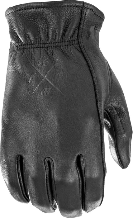 Highway 21 Men's Motorcycle Louie Gloves (Black, X-Small)