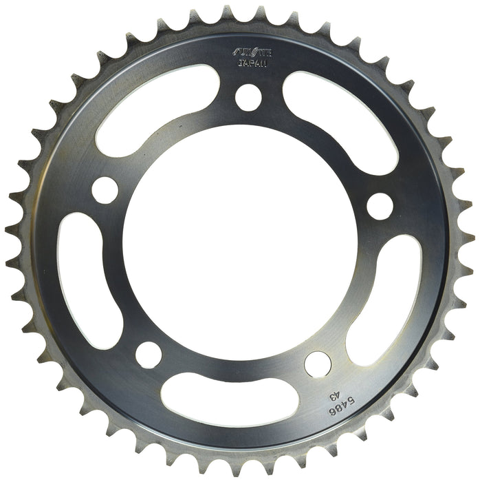 Sunstar 2-548643 43-Teeth 530 Chain Size Rear Steel Sprocket