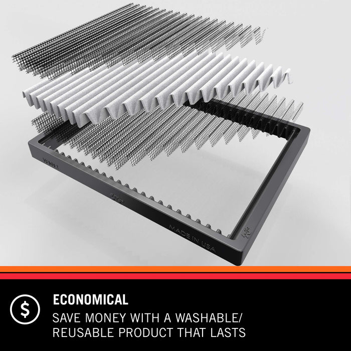 K&N Cabin Air Filter: Premium, Washable, Clean Airflow To Your Cabin Air Filter Replacement: Designed For Select 2003-2011 Mercedes Benz Vehicle Models, Vf4001 VF4001