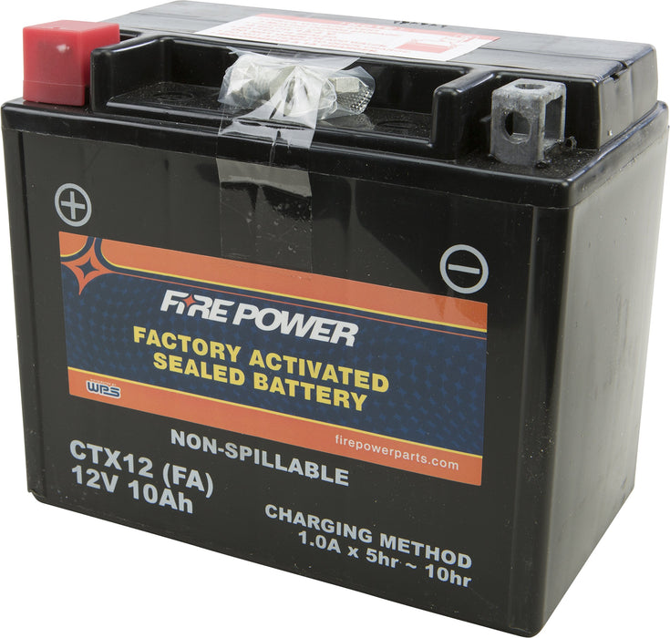 Fire Power Factory Activated Sealed Battery CTX12-BS(FA)