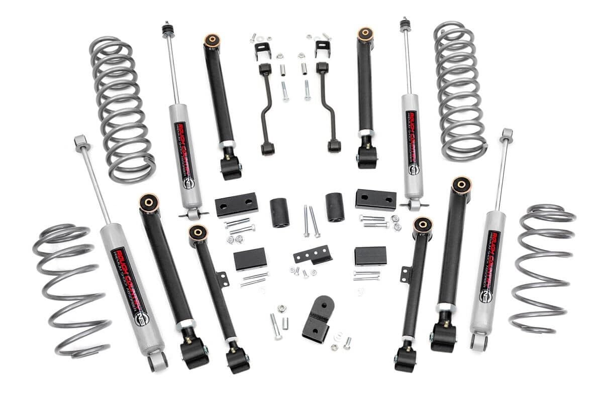 Rough Country 4 Inch Lift Kit X-Series Fits Jeep Grand Cherokee Zj 4WD (1993-1998) 68820