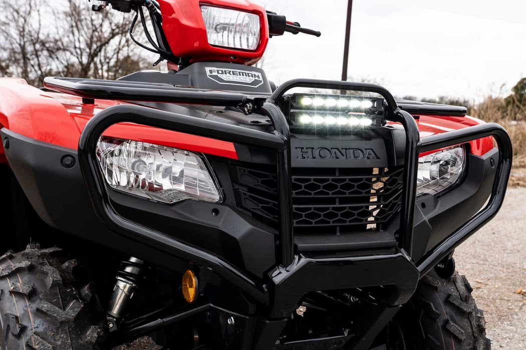 Rough Country Led Light Kit Bumper Mount 6" Black Slimline Pair Honda Foreman/Rancher 92016