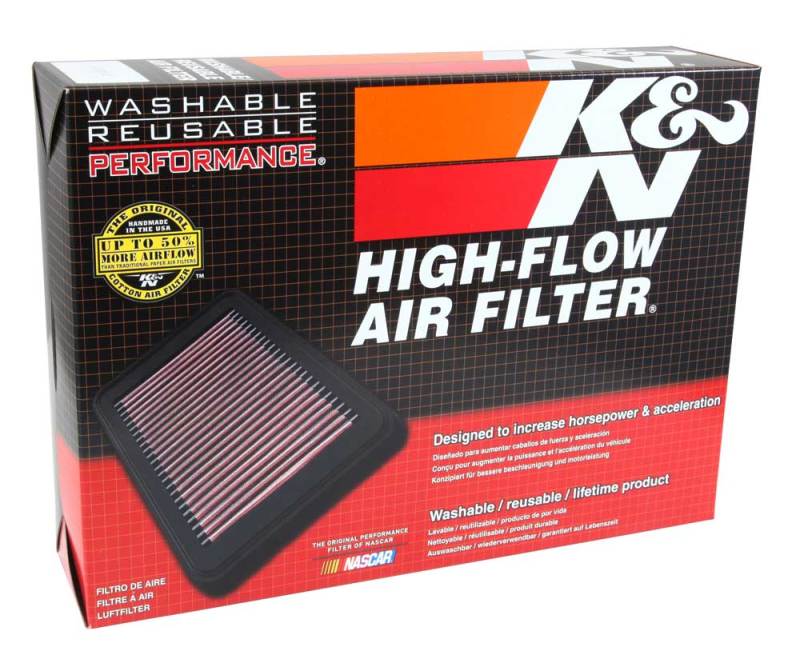 K&N 17-20 Mercedes Benz E63 V8-4.0L F/I Replacement Drop In Air Filter 33-3140