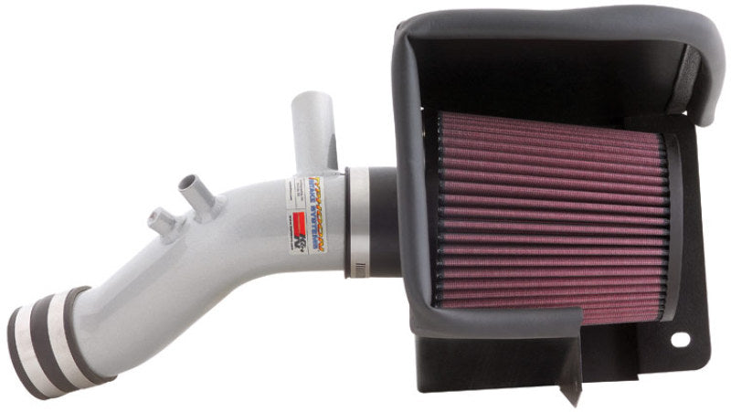 K&N 08-09 Compatible with Dodge Avenger 2.4L Silver Typhoon Short Ram Intake 69-2542TS