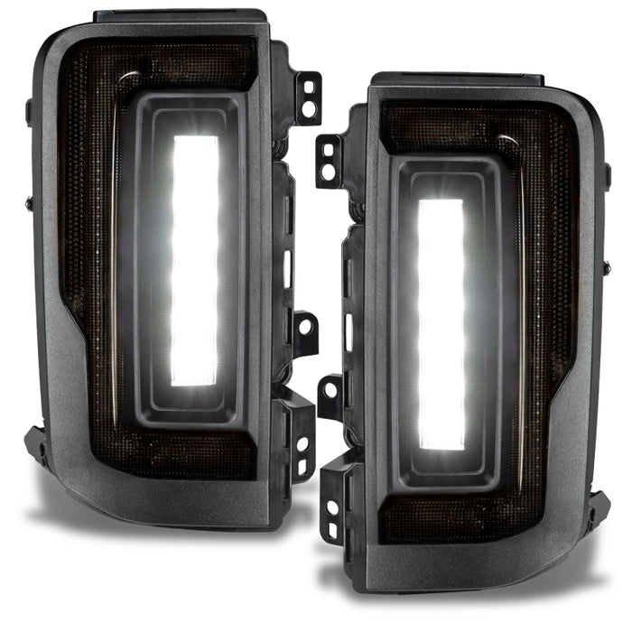 Oracle Lighting "Black Series" Flush Style Led Tail Lights For 2021-2023 Ford Bronco 5892-504-T