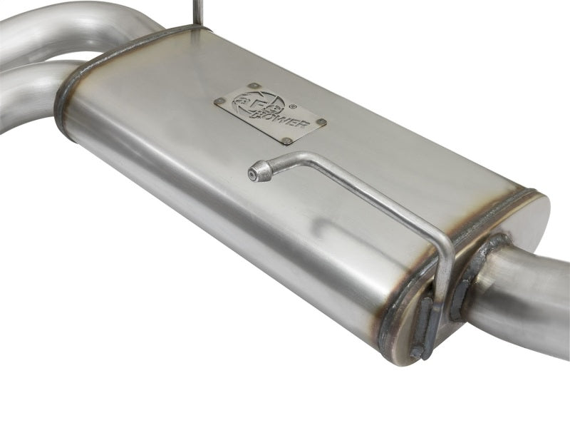 aFe Rebel Series CB Middle-Side Exit SS Exhaust w/ Black Tips 09-16 GM Silverado/Sierra V6/V8 49-44070-B