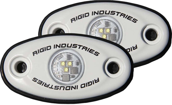 RIGID A-Series Low Power White W/Blue LED (Pair) 48217