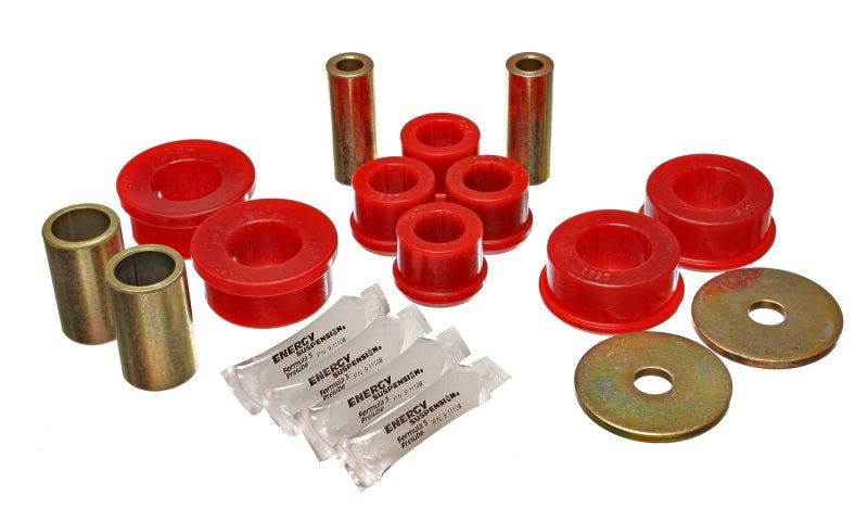 Energy Suspension 02-06 Subaru Impreza/WRX Red Front Control Arm Bushing Set 19.3101R