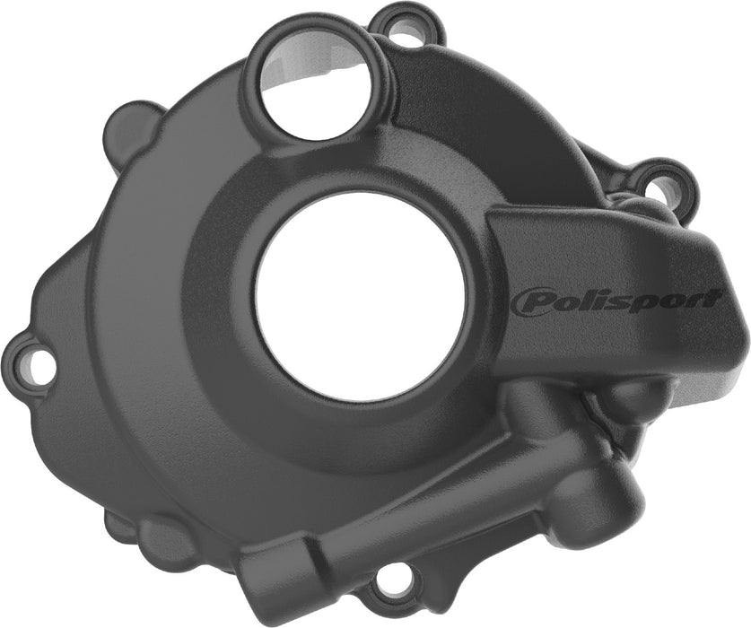 Polisport 18-19 Honda CRF250R Ignition Cover Protector (Black)