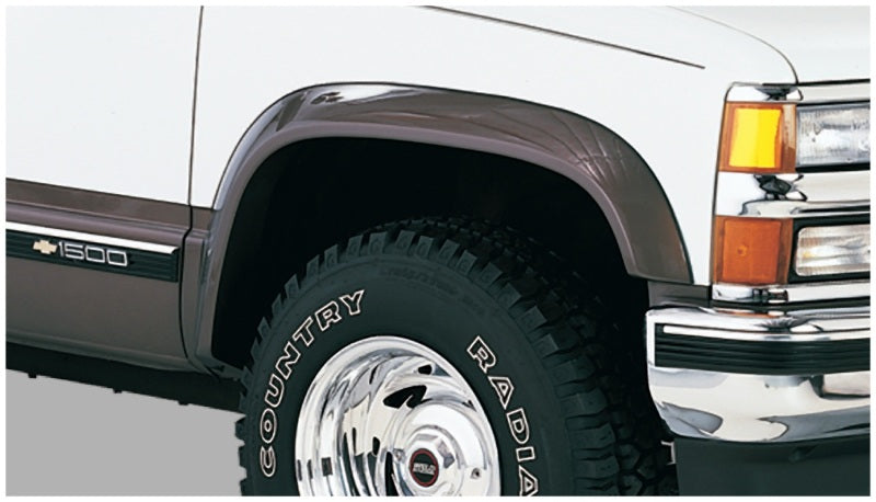 Bushwacker 88-99 Chevy C1500 Extend-A-Fender Style Flares 4pc Black 40901-01