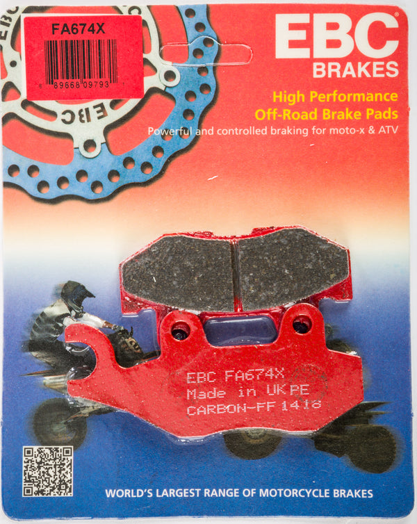 EBC FA674X Carbon X Series Disc Brake Pad