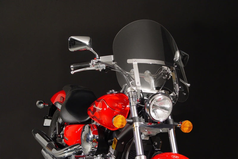 National Cycle 83-22 Harley XL/FXR/D/17-25 Hon/07+ Kaw Dakota 3 w/Low Turn Signals Windshield-Clr NC125A