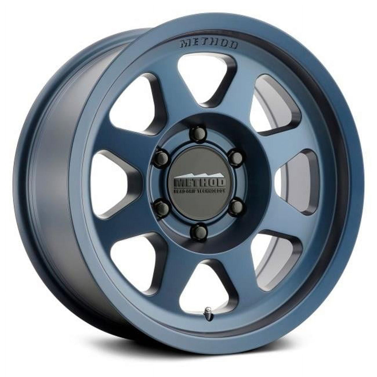 Method Wheels Mr70178558600 Method Mr701 17X8.5 0Mm Offset 5X150 110.5Mm Cb Bahia Blue Wheel MR70178558600
