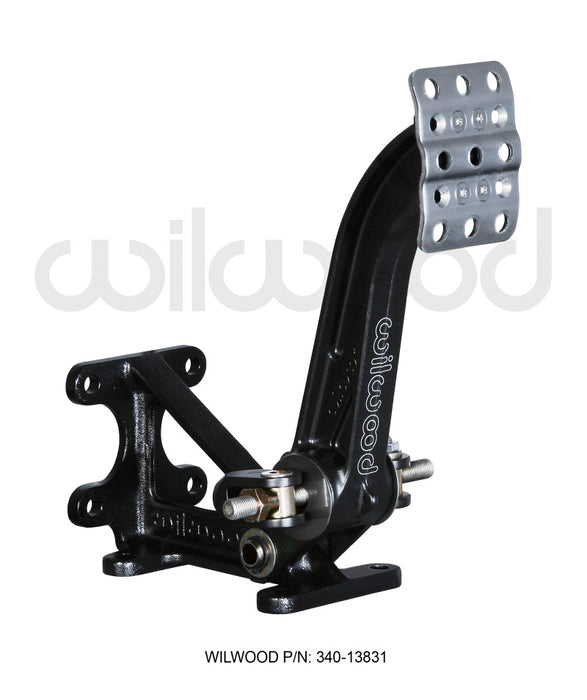 Wilwood Adjustable Brake Pedal Dual MC Floor Mount 6:1 340-13831