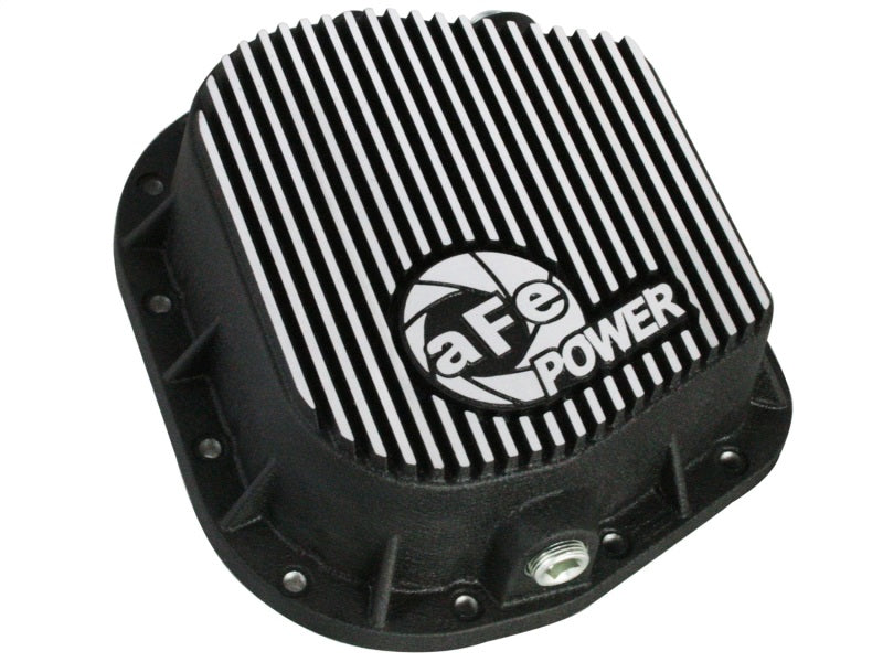 aFe Power Rear Differential Cover (Machined) 12 Bolt 9.75in 11-13 Ford F-150 EcoBoost V6 3.5L (TT) 46-70152