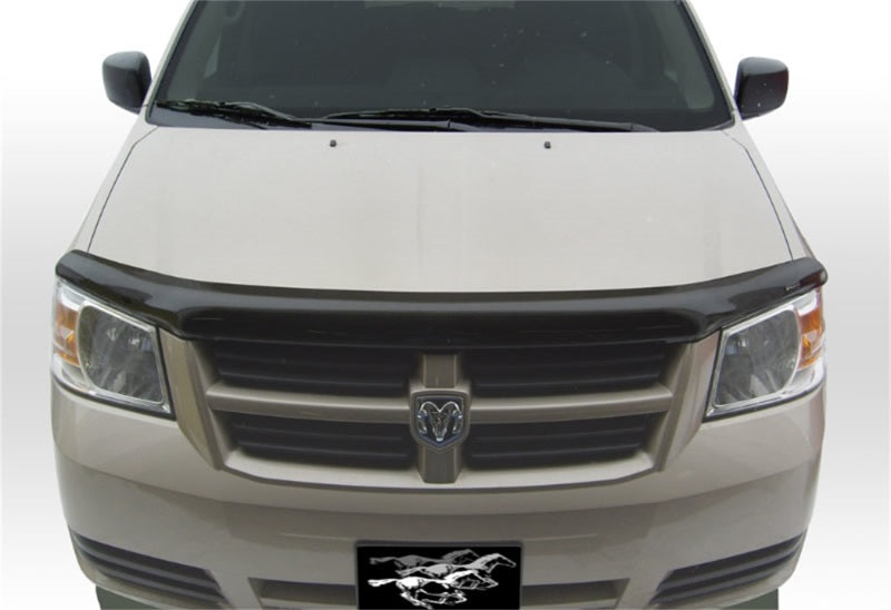 Stampede 2008-2010 Compatible with Dodge Grand Caravan Vigilante Premium Hood Protector Smoke 2258-2