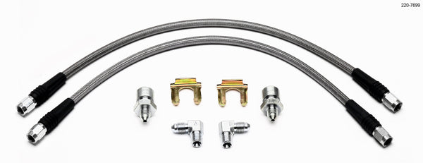 Wilwood Flexline Kit 55-57 Chevy w/ Forged Dynalite Front Caliper 220-7699