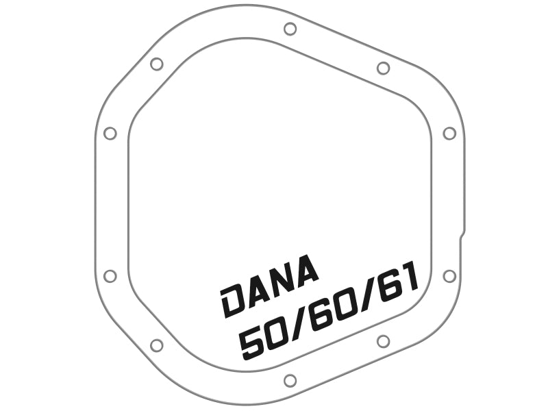 aFe Street Series Dana 60 Front Differential Cover Raw w/ Machined Fins 17-20 Ford Trucks (Dana 60) 46-71100A