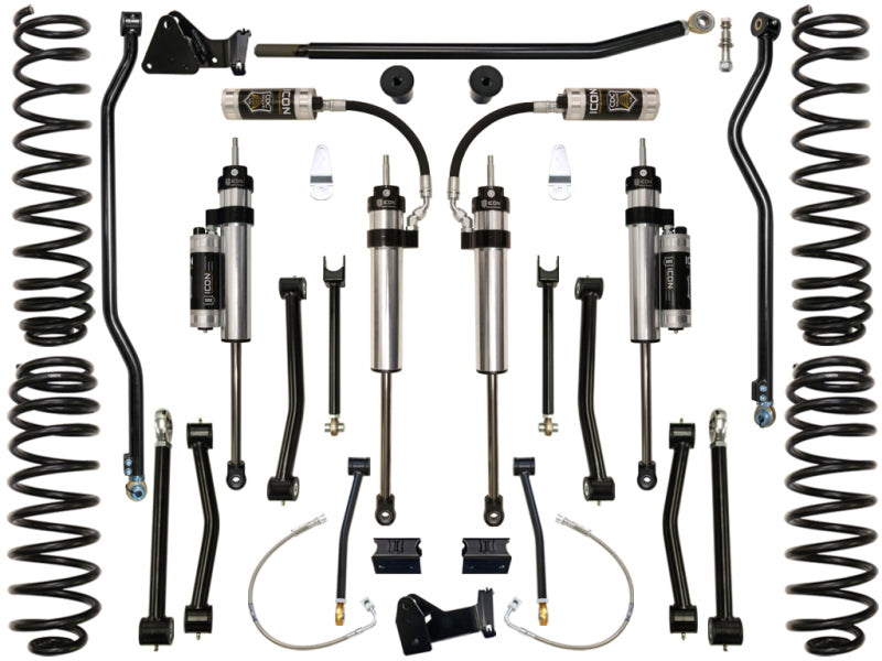 ICON 07-18 compatible with Jeep Wrangler JK 4.5in Stage 4 Suspension System K24004
