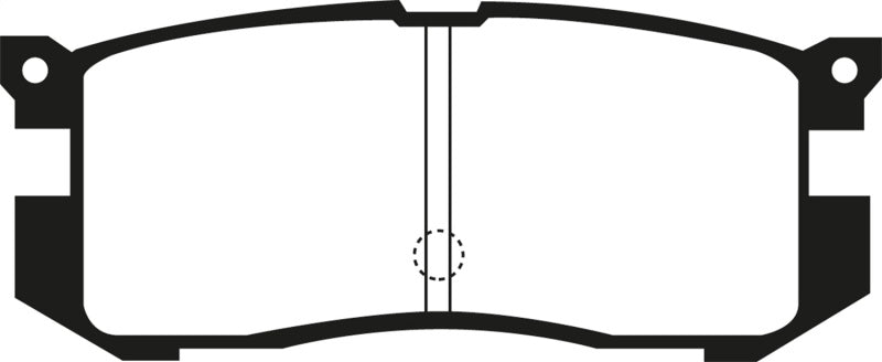 EBC 89-92 Fits Ford Probe 2.2 Ultimax Rear Brake Pads UD400
