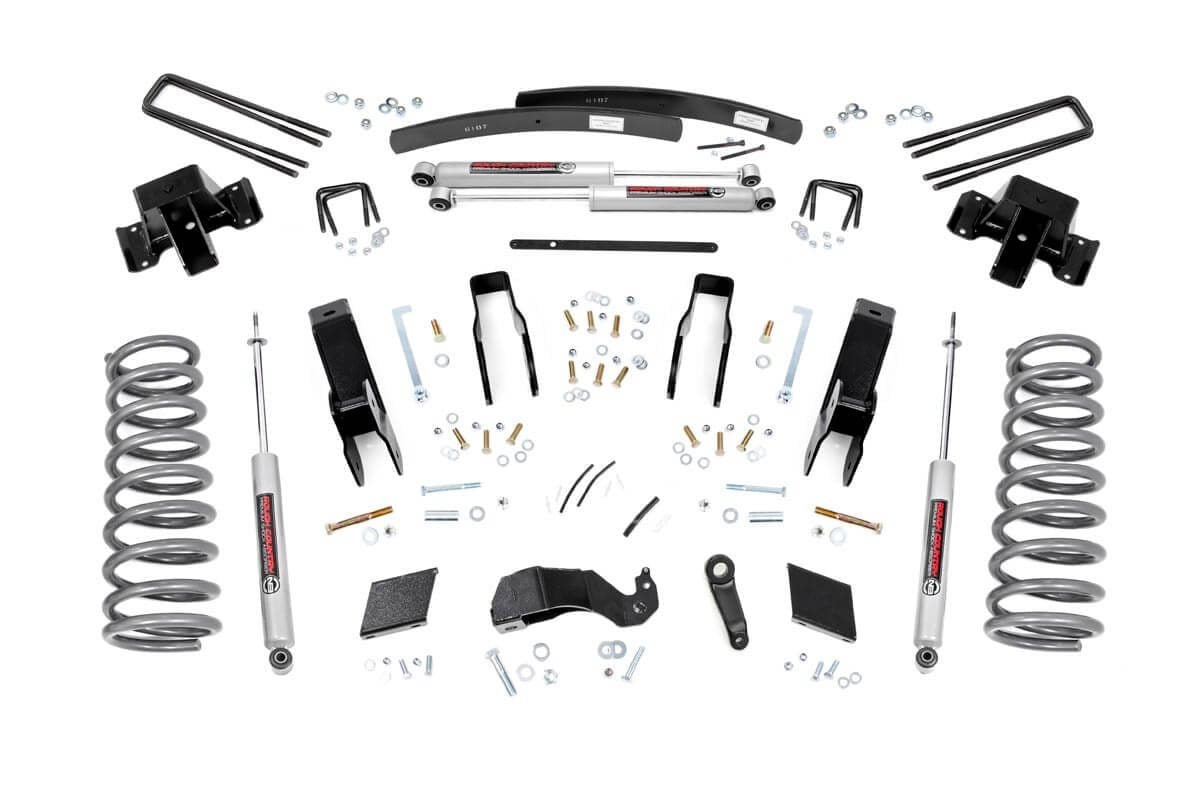 Rough Country 5 Inch Lift Kit Fits Dodge 2500 4WD (2000-2002) 35330