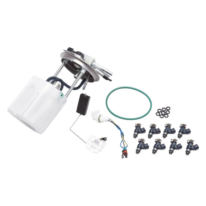 Edelbrock Supercharger Supplemental Fuel Pump Kit GM Suv 1500 2007-2009 6 0 6 2L Non-Flex Fuel 15671