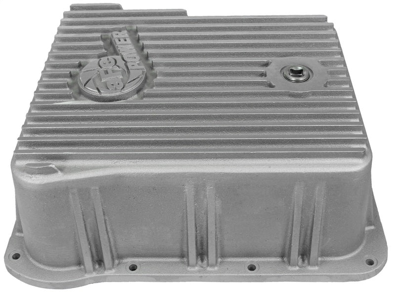 afe Transmission Pan Cover (Raw); GM Diesel Trucks 01-14 V8-6.6L (td) 46-70070