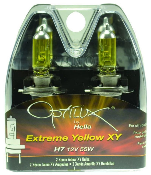 Hella Optilux H7 12V/55W XY Xenon Yellow Bulb H71070702