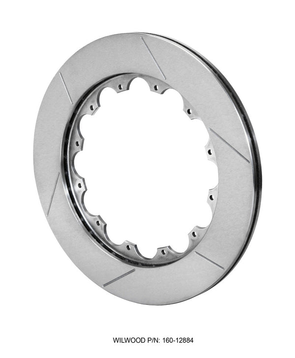 Wilwood Rotor-GTS36 Vented Iron-LH 14.00 x .810 12 on 8.75in 160-12884